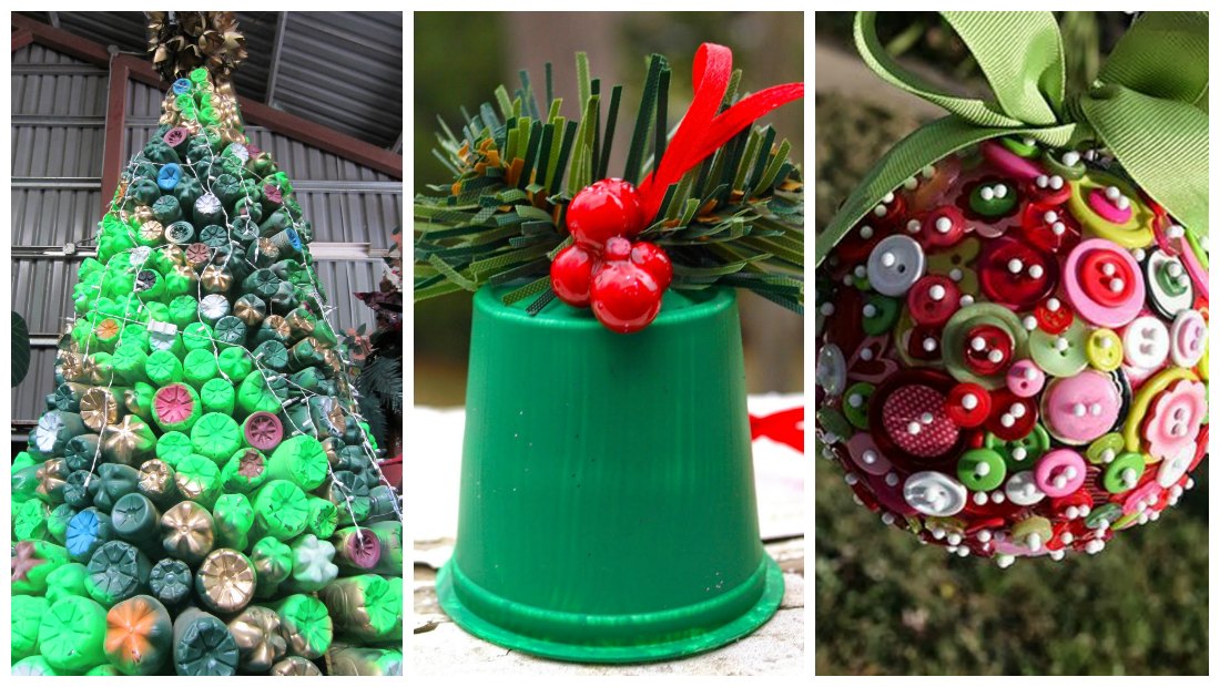 Inspirações para um Natal reciclado - Arte Reciclada