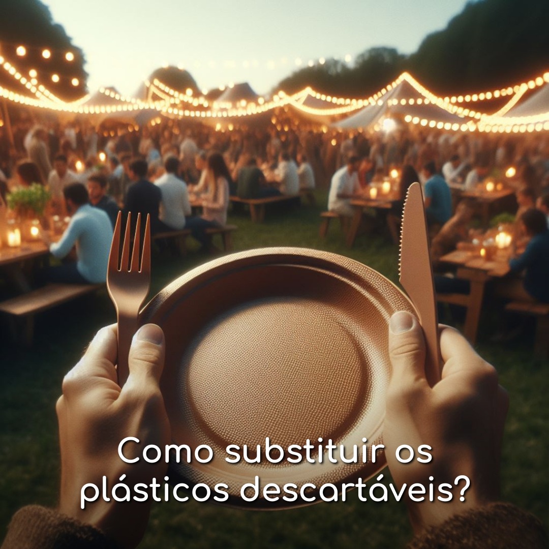Como substituir os plásticos descartáveis